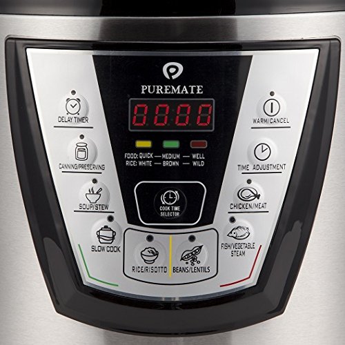 PureMate Electric cooker digtital controls